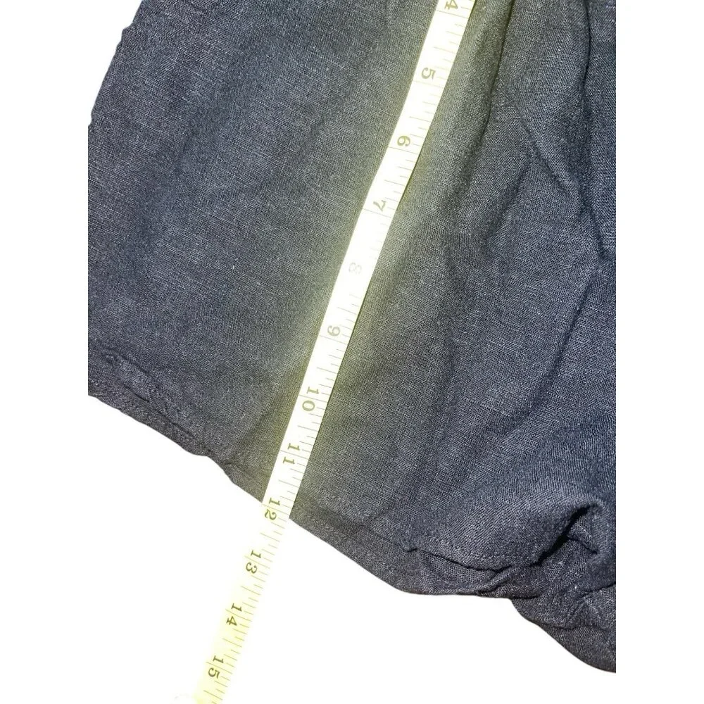 WILD FABLE Womens Size XS Rayon Linen Blend Pull On Pocket Shorts Elastic Waist - Picture 7 of 11